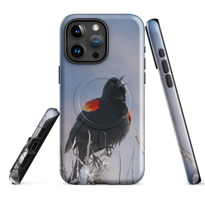 Red-winged Blackbird Return MagSafe® tough case for iPhone®