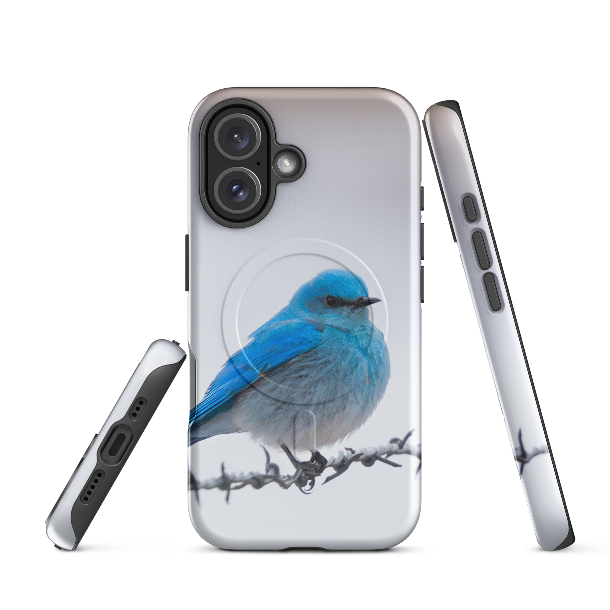 Mountain Bluebird Promise MagSafe® tough case for iPhone®