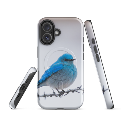 Mountain Bluebird Promise MagSafe® tough case for iPhone®