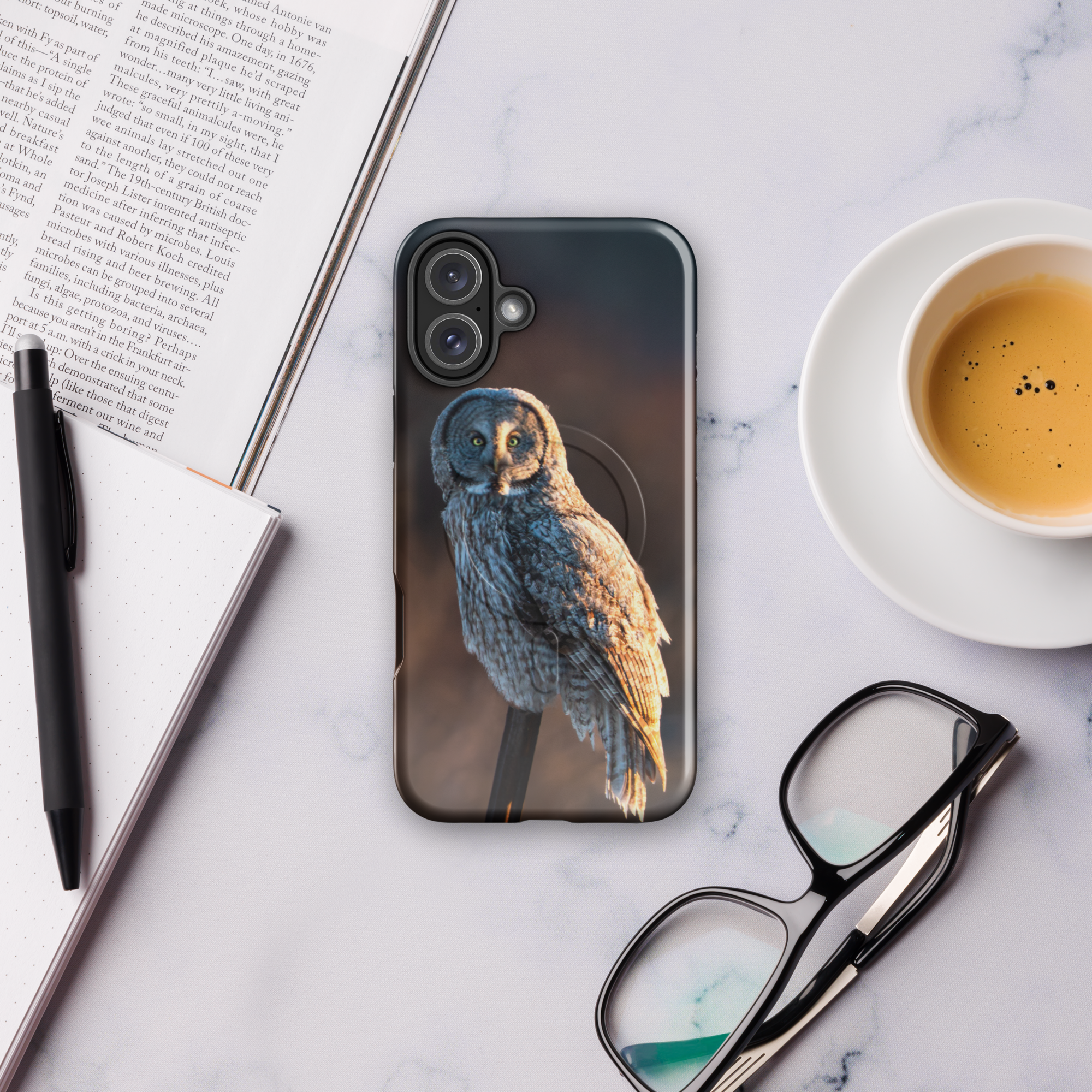 First Light Owl MagSafe® tough case for iPhone®