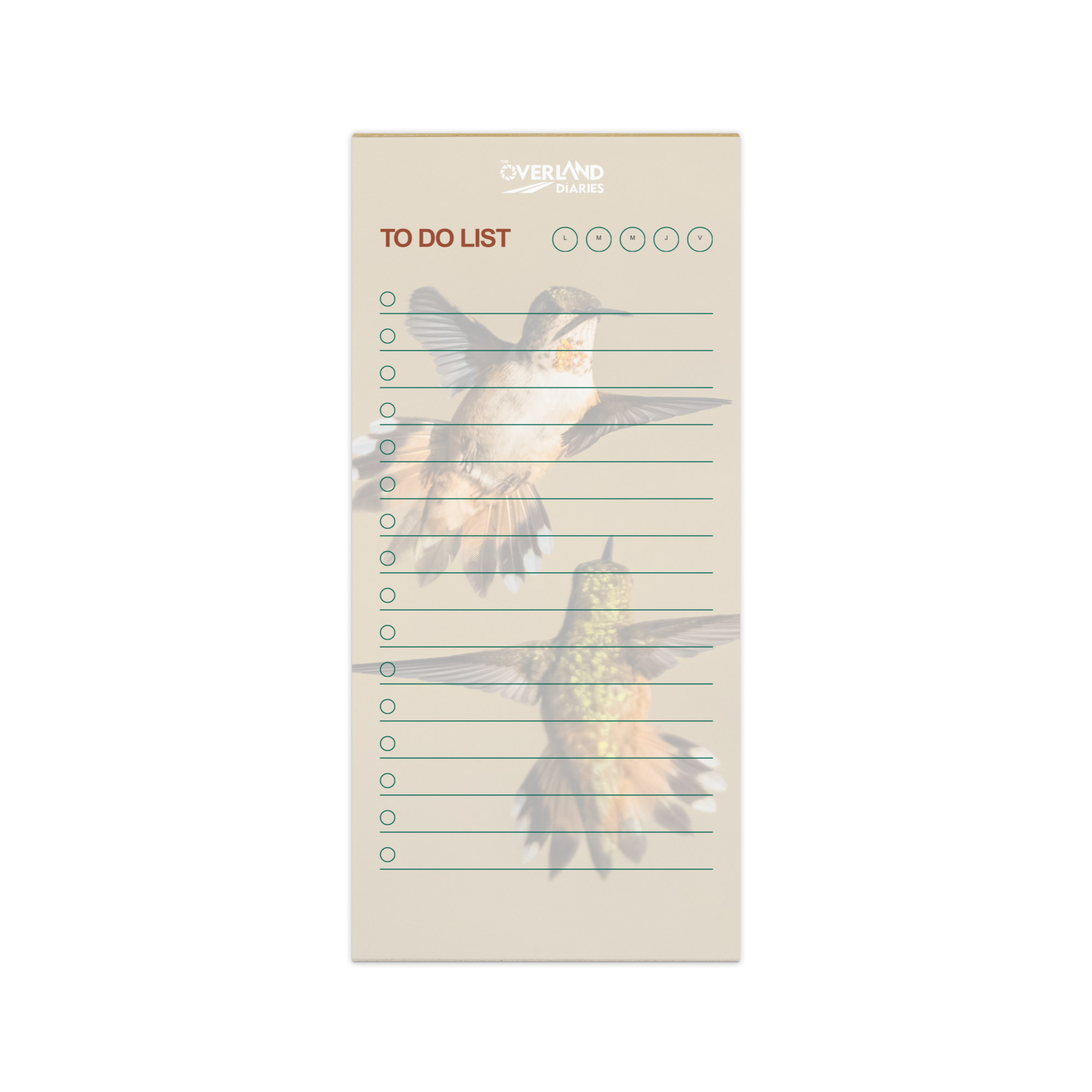 Wyoming Hummingbird Notepad