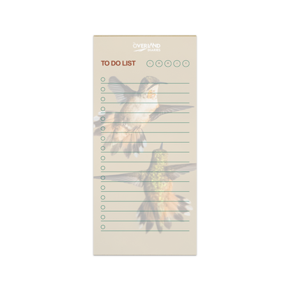 Wyoming Hummingbird Notepad