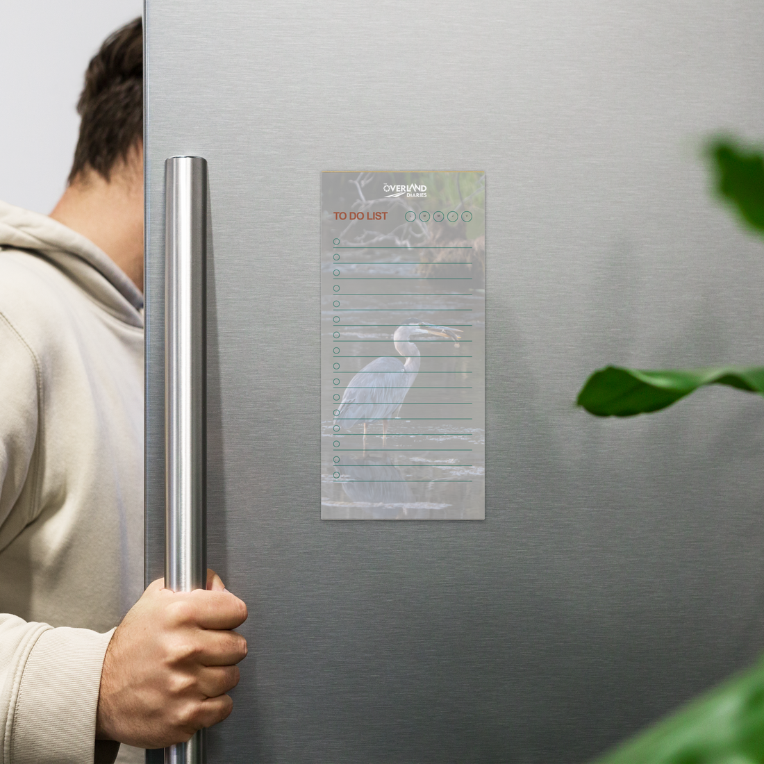 Blue Heron Notepad — Where Quiet Mornings Become Pages Worth Keeping