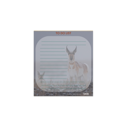 Pronghorn Notepad: Capture the Wild Beauty of Wyoming&