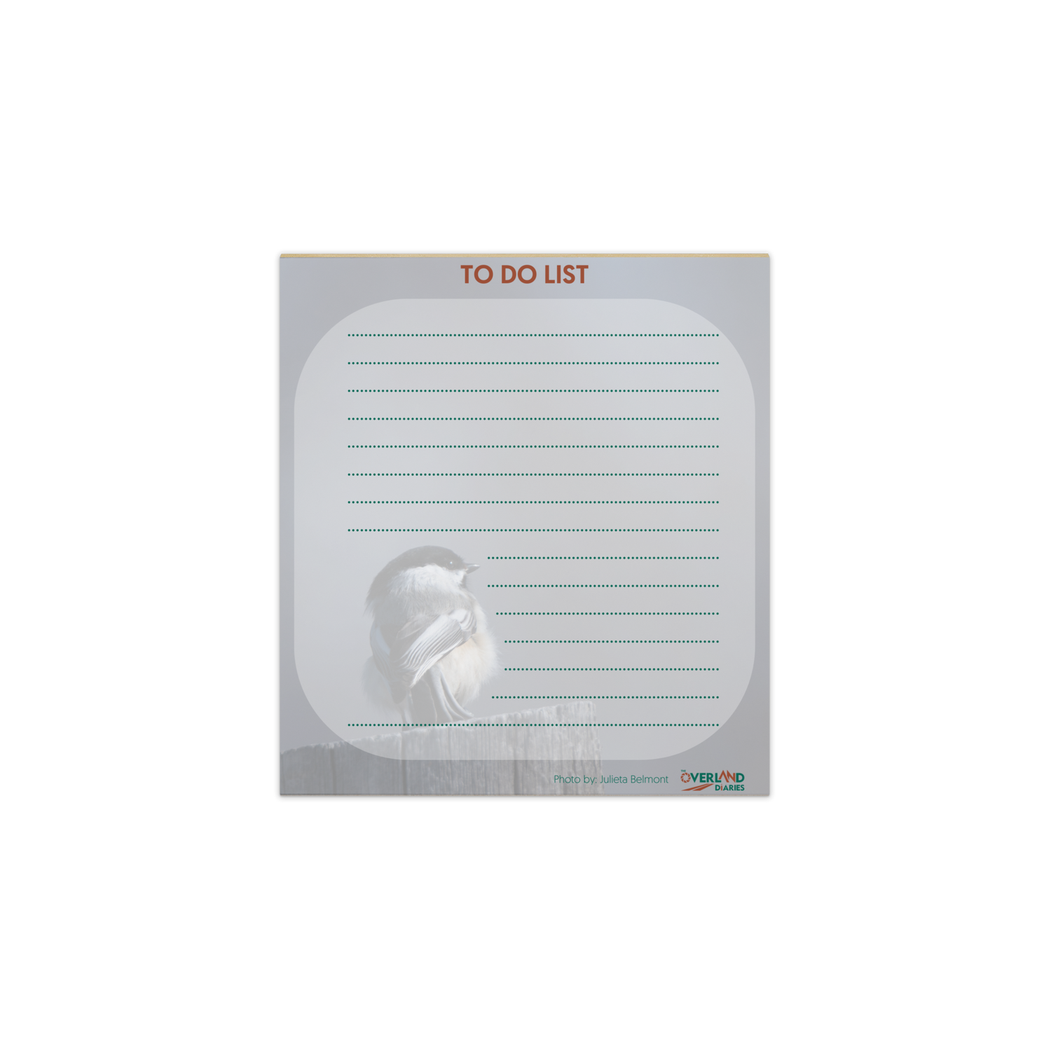 Chickadee Notepad