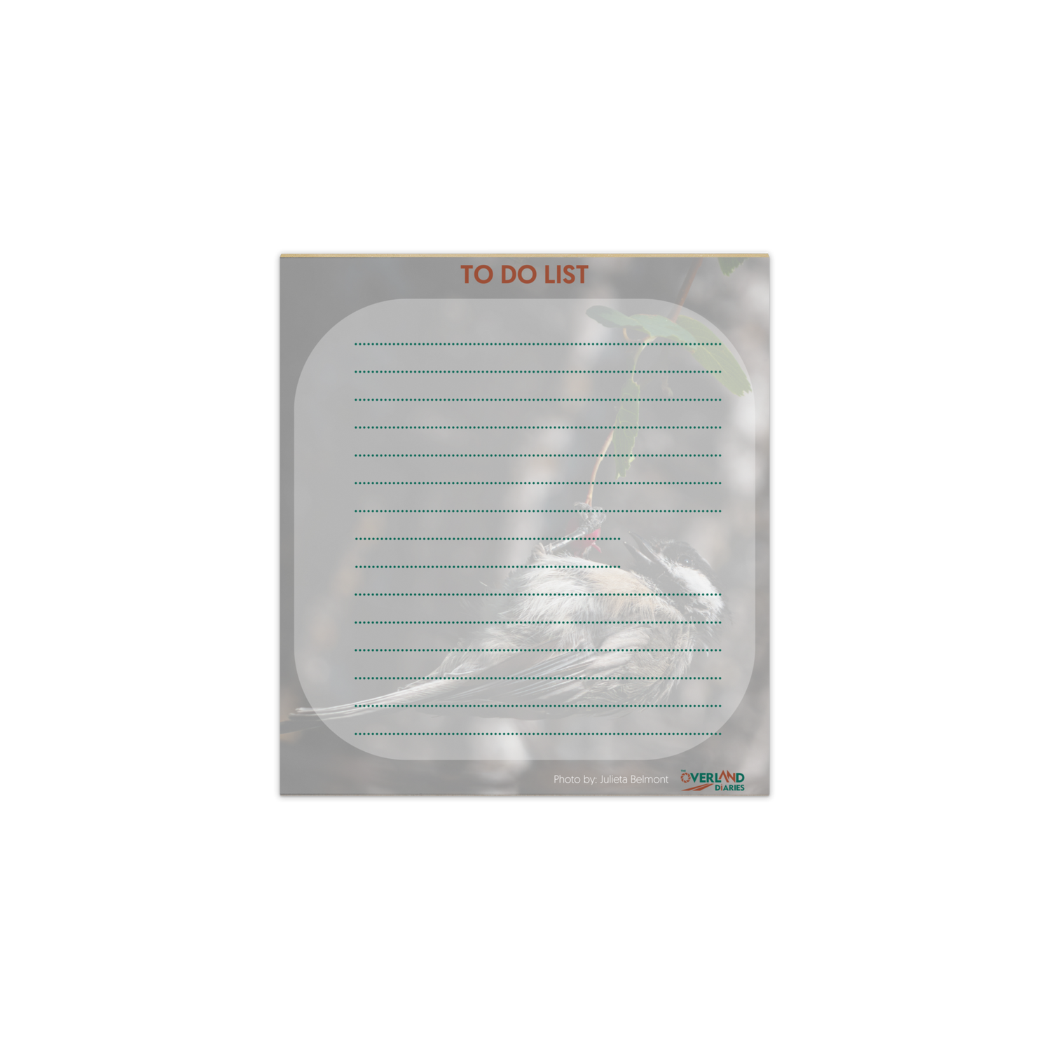 Chickadee Notepad