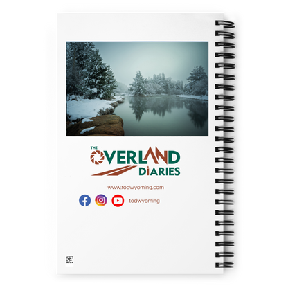 Notebook of Winter Scenery: Where Every Page Feels Like Wyoming’s First Snow