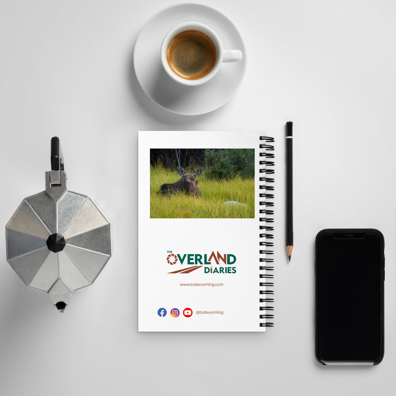 Moose Morning Notebook