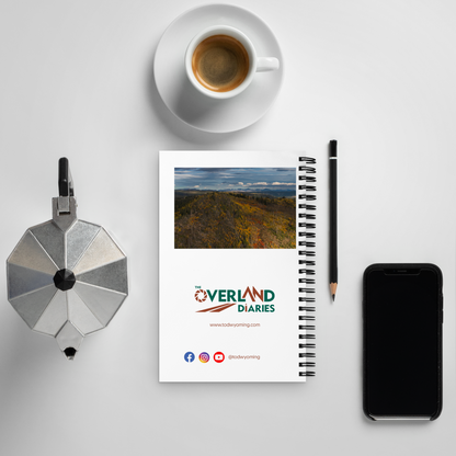 Aerial View of the Wind River Range Notebook | A Wyoming Mountain Journal for Nature Lovers