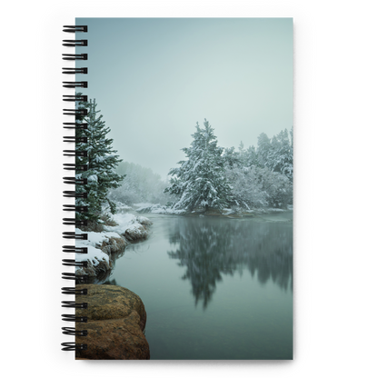 Notebook of Winter Scenery: Where Every Page Feels Like Wyoming’s First Snow