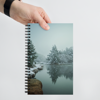 Notebook of Winter Scenery: Where Every Page Feels Like Wyoming’s First Snow