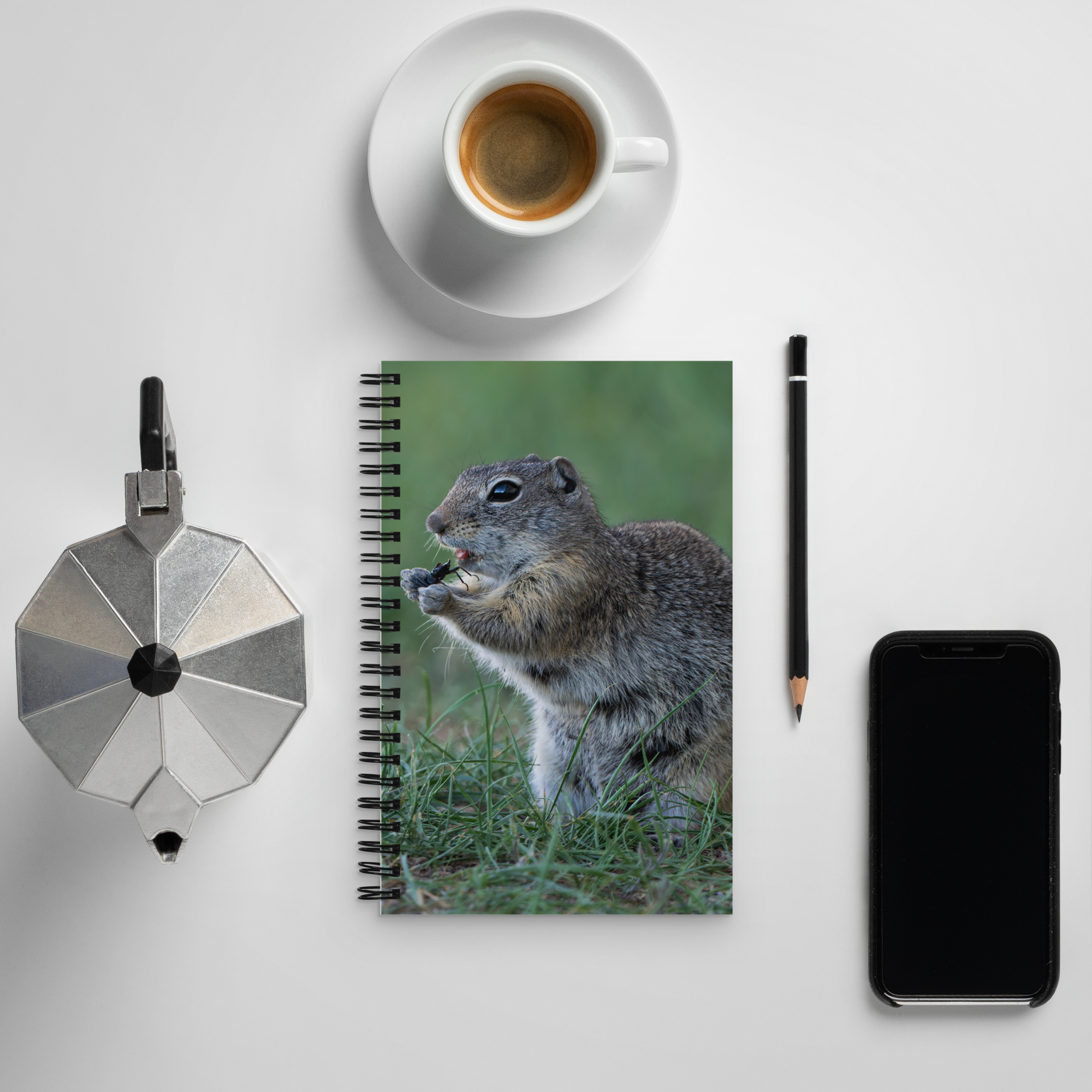 Ground Squirrel Grace Notebook