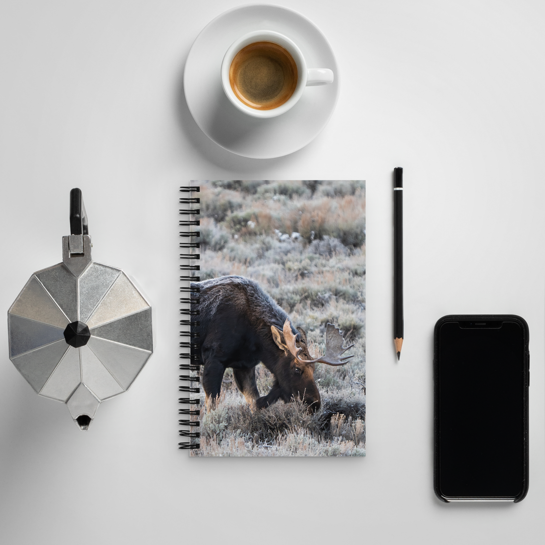 Where the Moose Roam Notebook | A Place for Your Wildest Thoughts