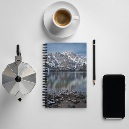 Jenny Lake View Notebook | A Quiet Moment in Grand Teton National Park