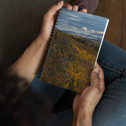 Aerial View of the Wind River Range Notebook | A Wyoming Mountain Journal for Nature Lovers