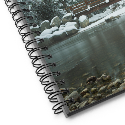 Winter Scenery Notebook: Capture the Magic of Wyoming