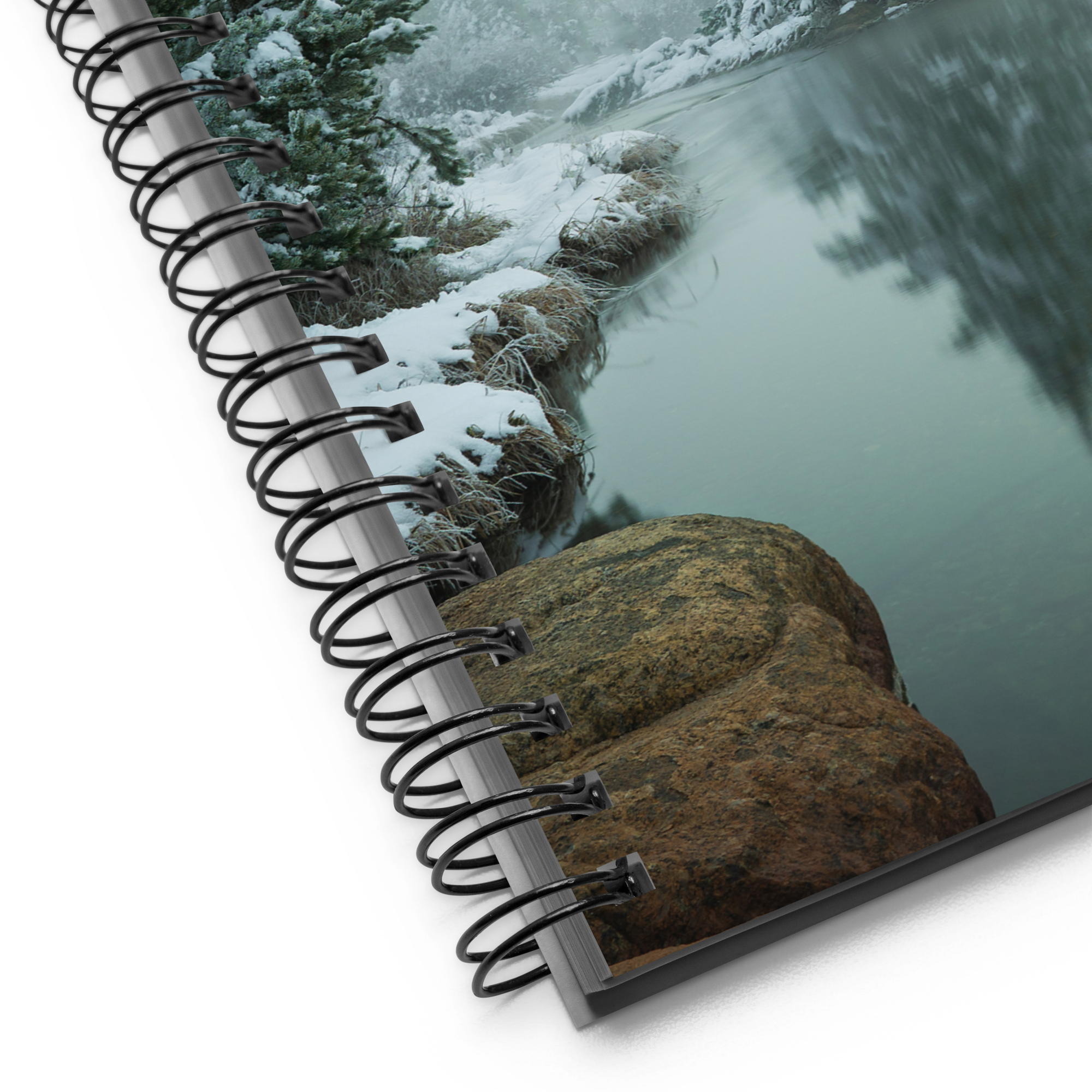 Notebook of Winter Scenery: Where Every Page Feels Like Wyoming’s First Snow