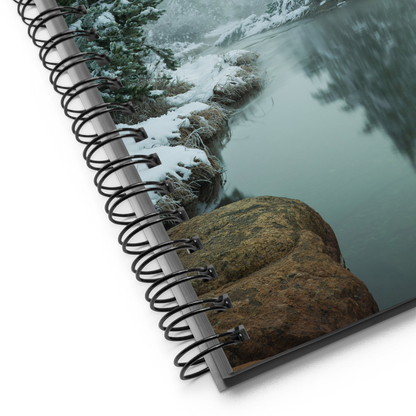 Notebook of Winter Scenery: Where Every Page Feels Like Wyoming’s First Snow