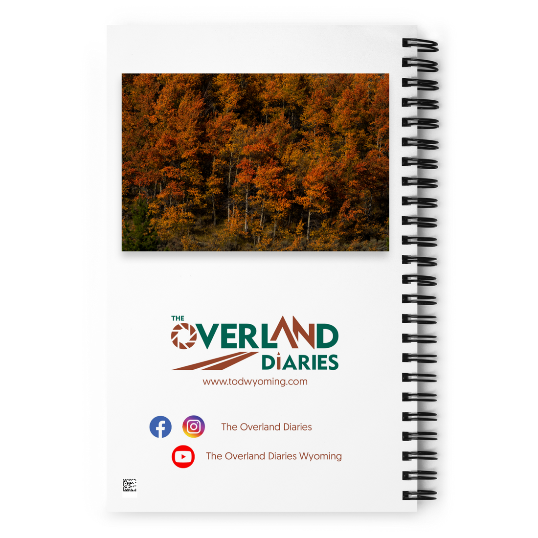 Aspens in the Fall Spiral Notebook