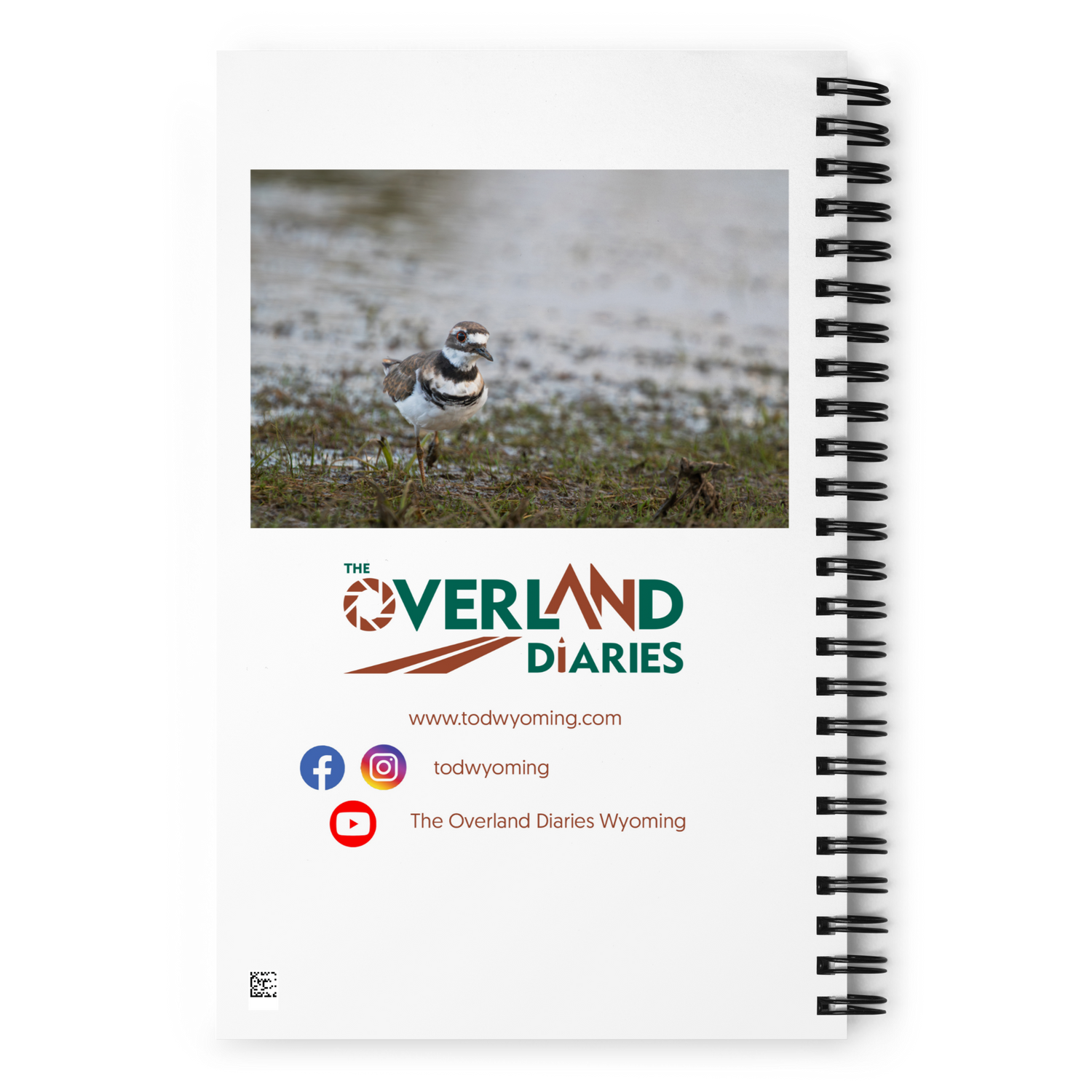 Killdeer Spiral notebook