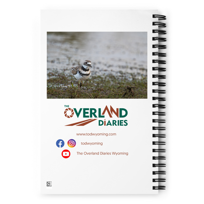 Killdeer Spiral notebook
