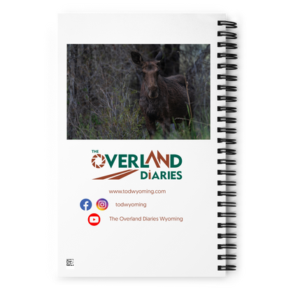 Moose Spiral notebook