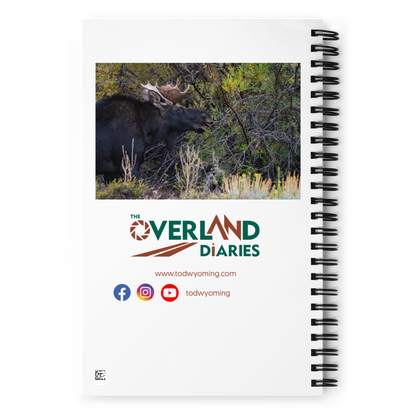 Moose Spiral notebook