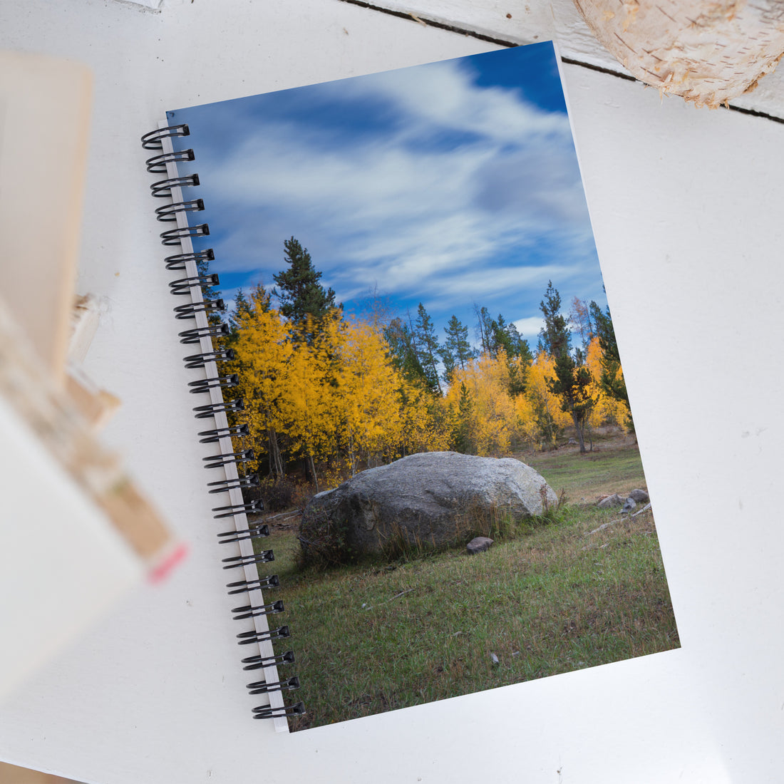Fall in Wyoming Spiral Notebook
