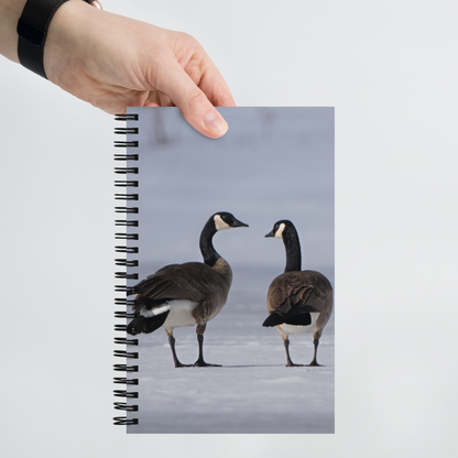 Canada Geese Notebook: A Story of Winter&