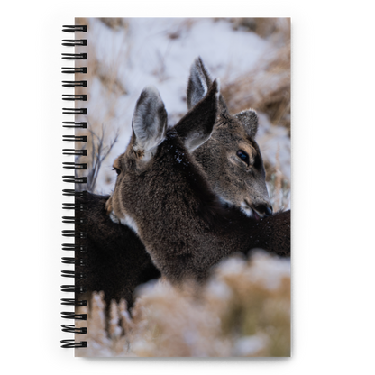 Cuddly Deer Spiral notebook