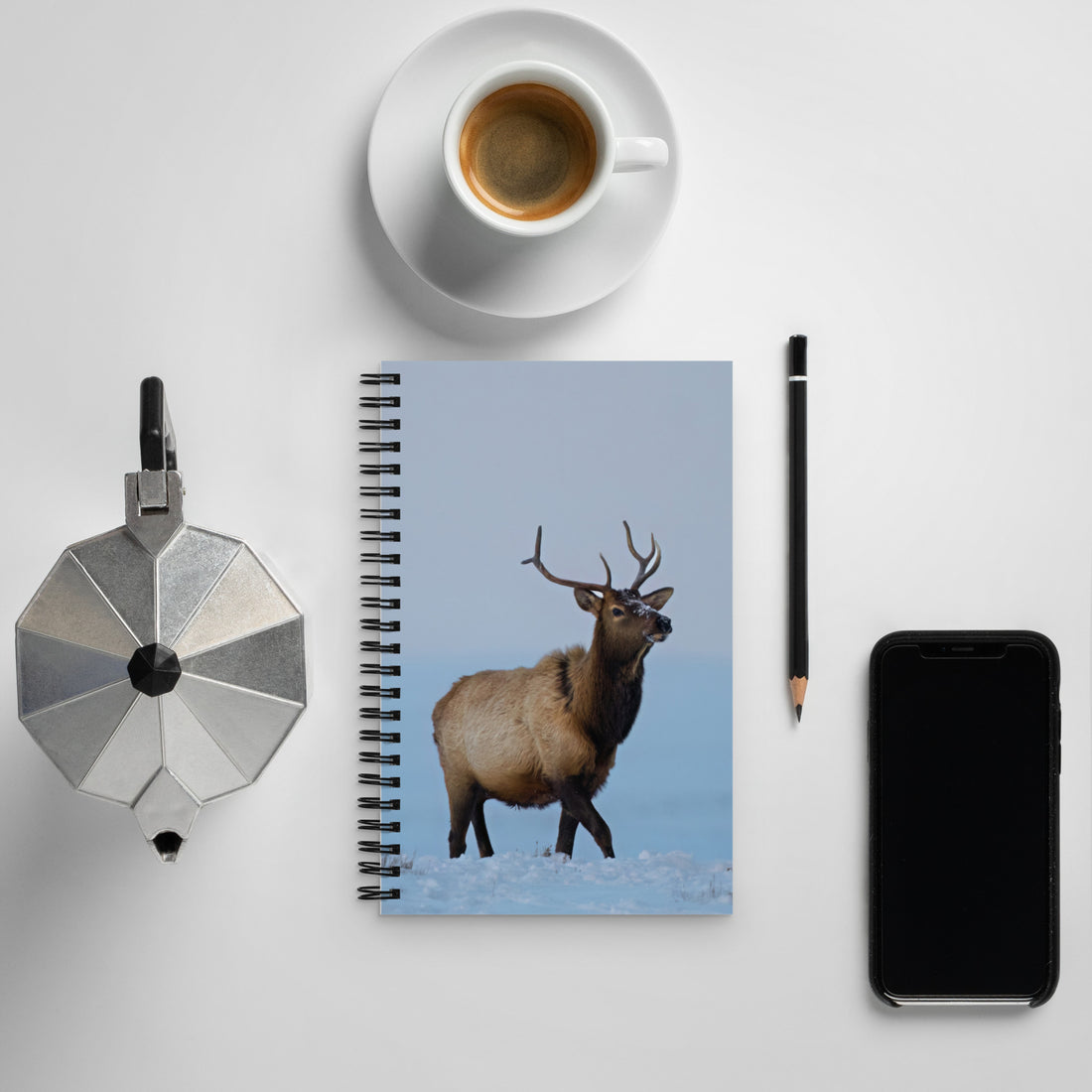 Elk Spiral notebook