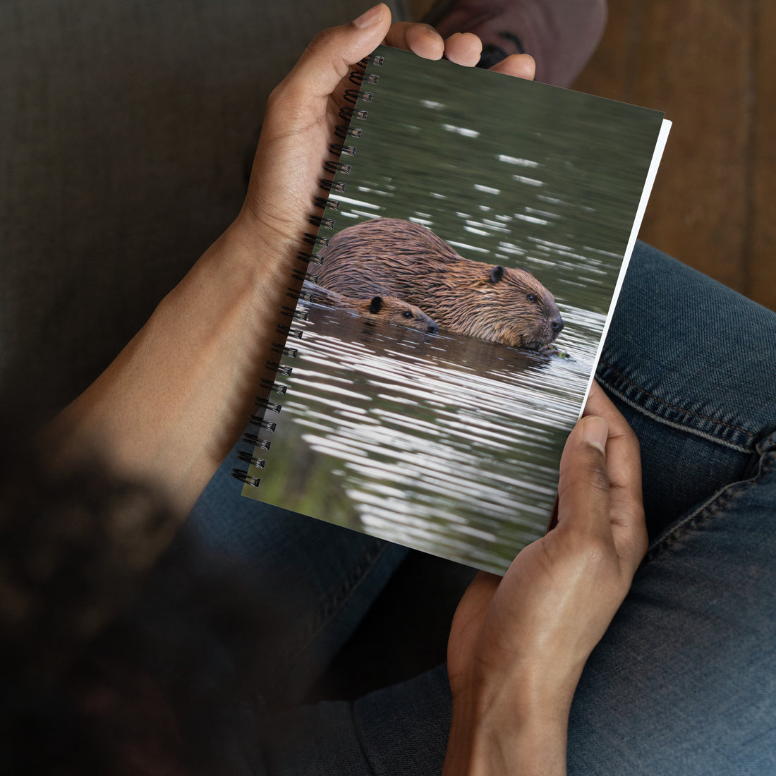 Beaver Spiral notebook