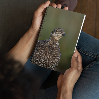 Sage Grouse Spiral notebook