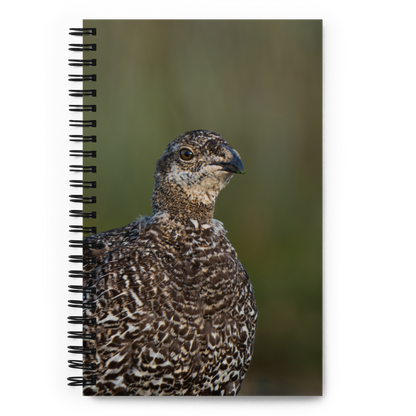 Sage Grouse Spiral notebook