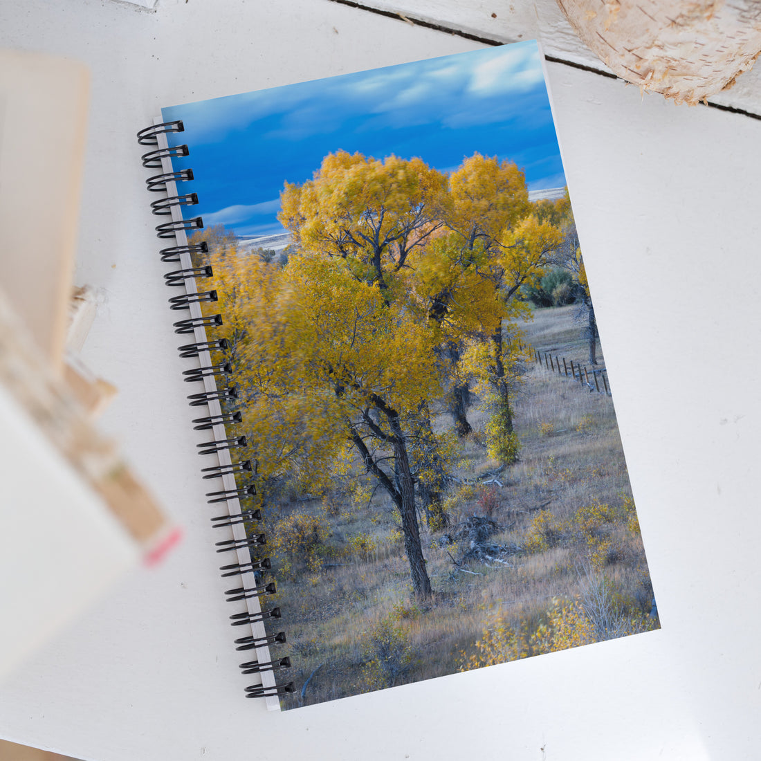 Fall Landscape Spiral Notebook