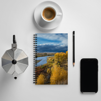 Fall Landscape Spiral Notebook