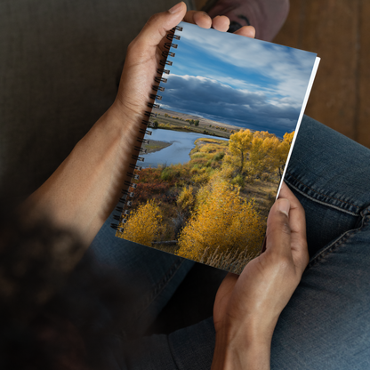 Fall Landscape Spiral Notebook