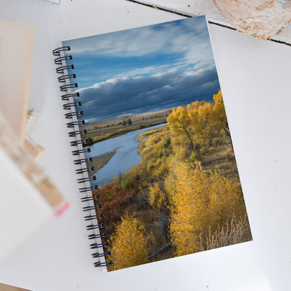 Fall Landscape Spiral Notebook