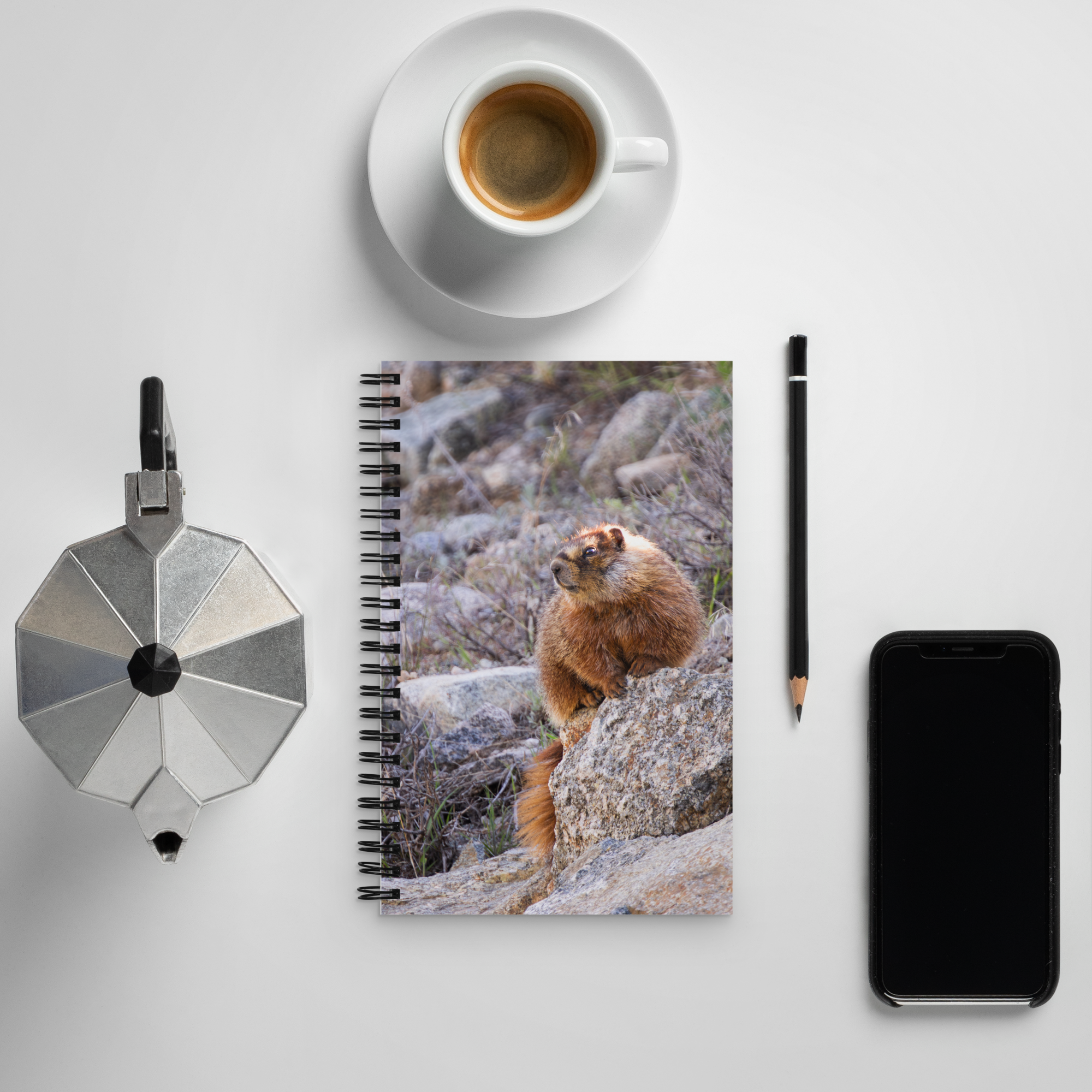 Marmot Spiral notebook