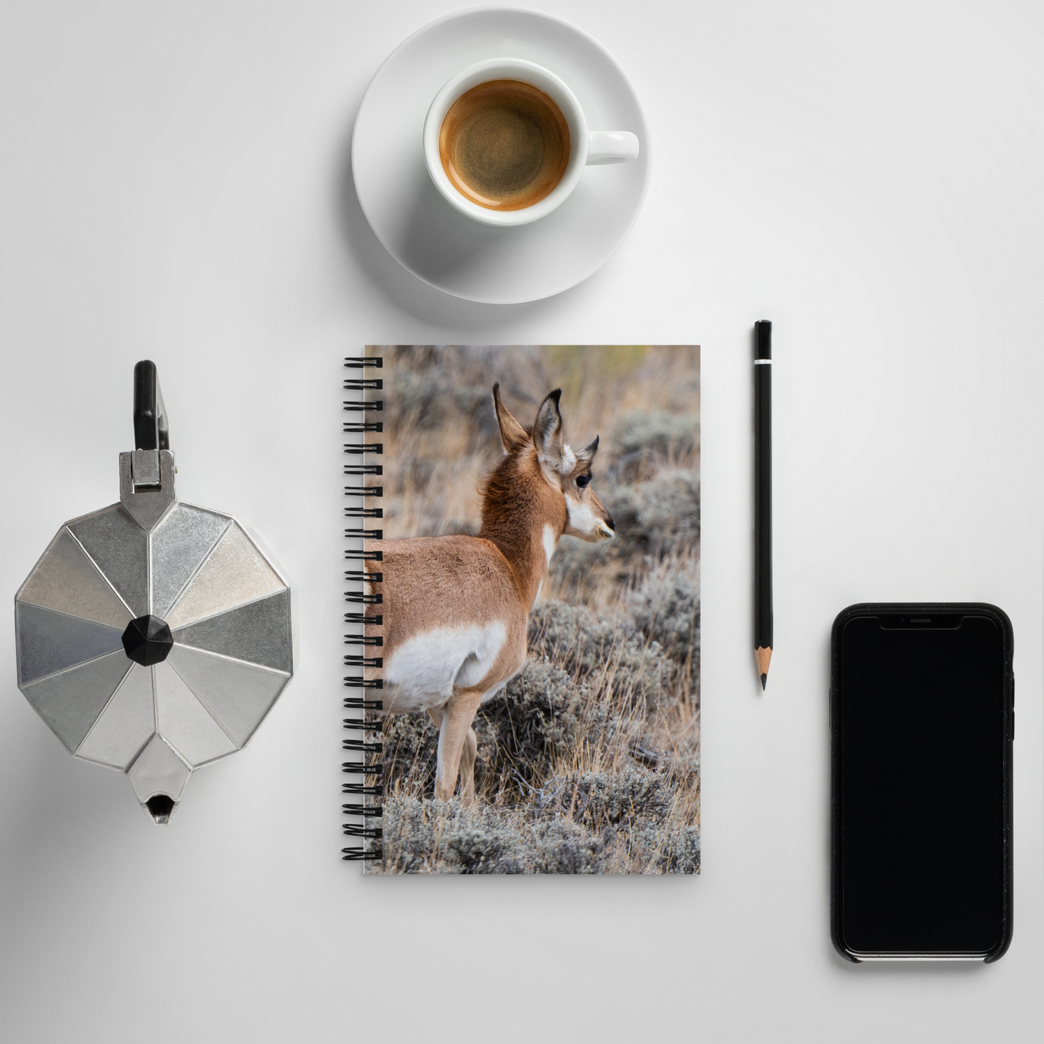 Pronghorn Spiral notebook