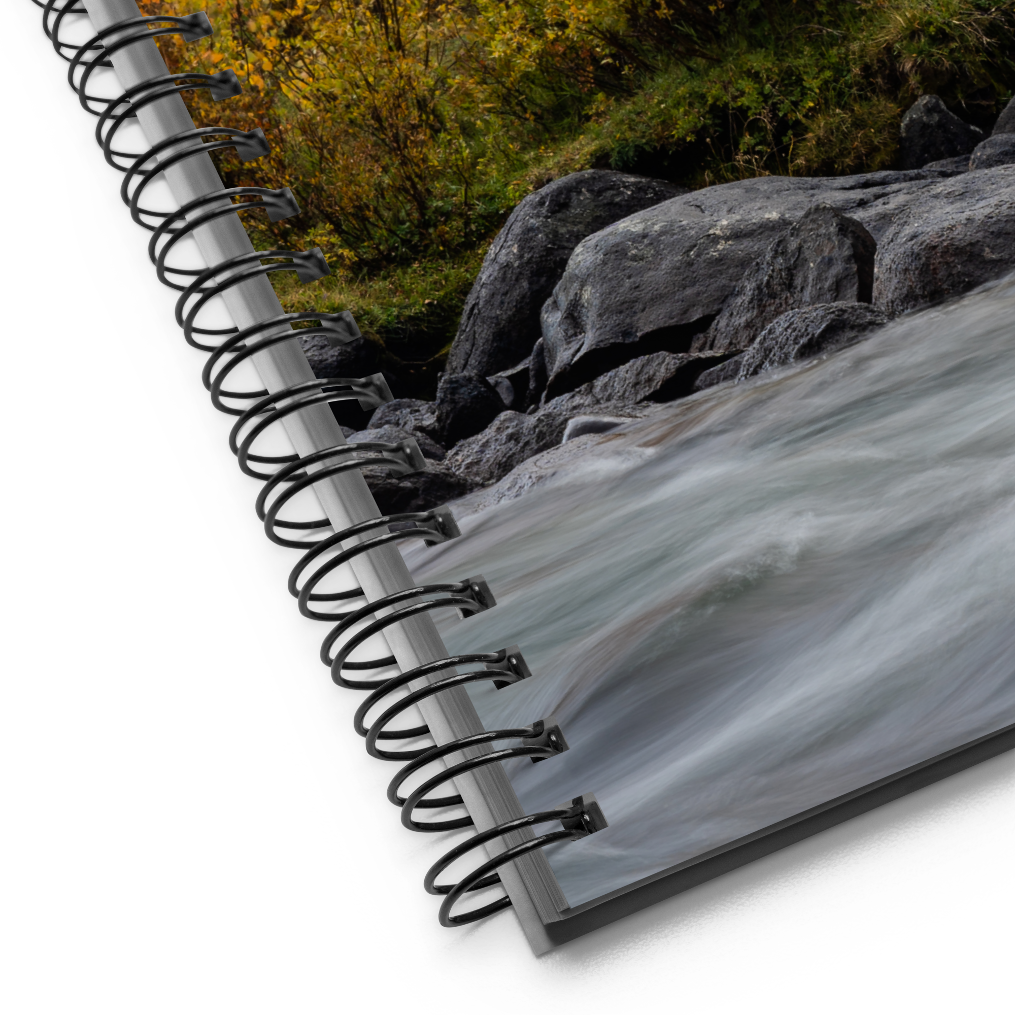 Green River, Wyoming in the Fall Spiral Notebook