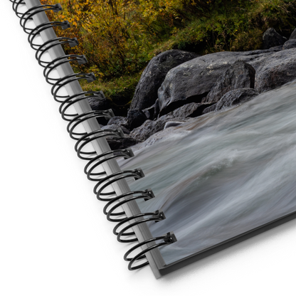 Green River, Wyoming in the Fall Spiral Notebook