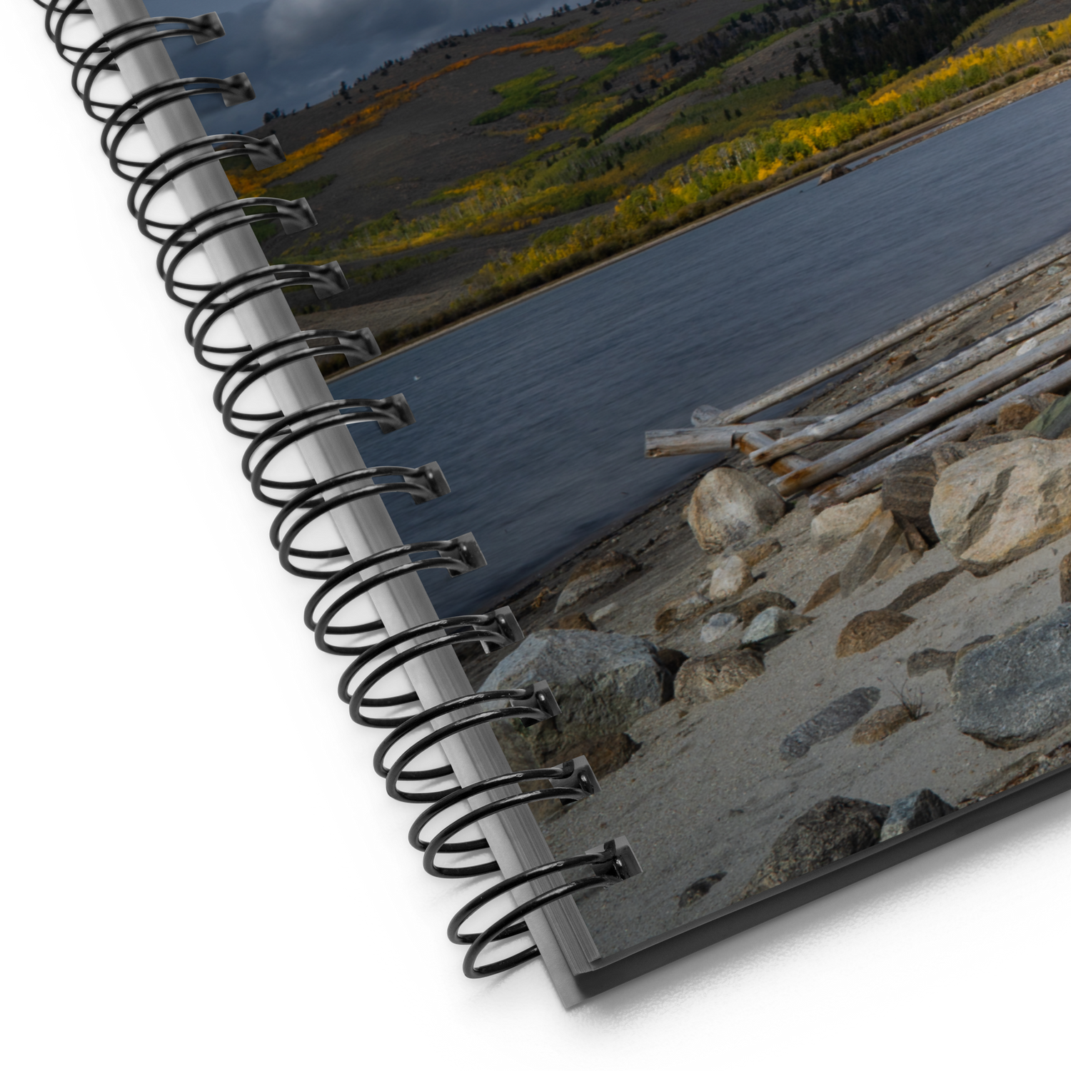 Fall Lake Scenery Spiral Notebook