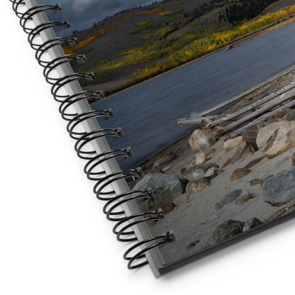 Fall Lake Scenery Spiral Notebook