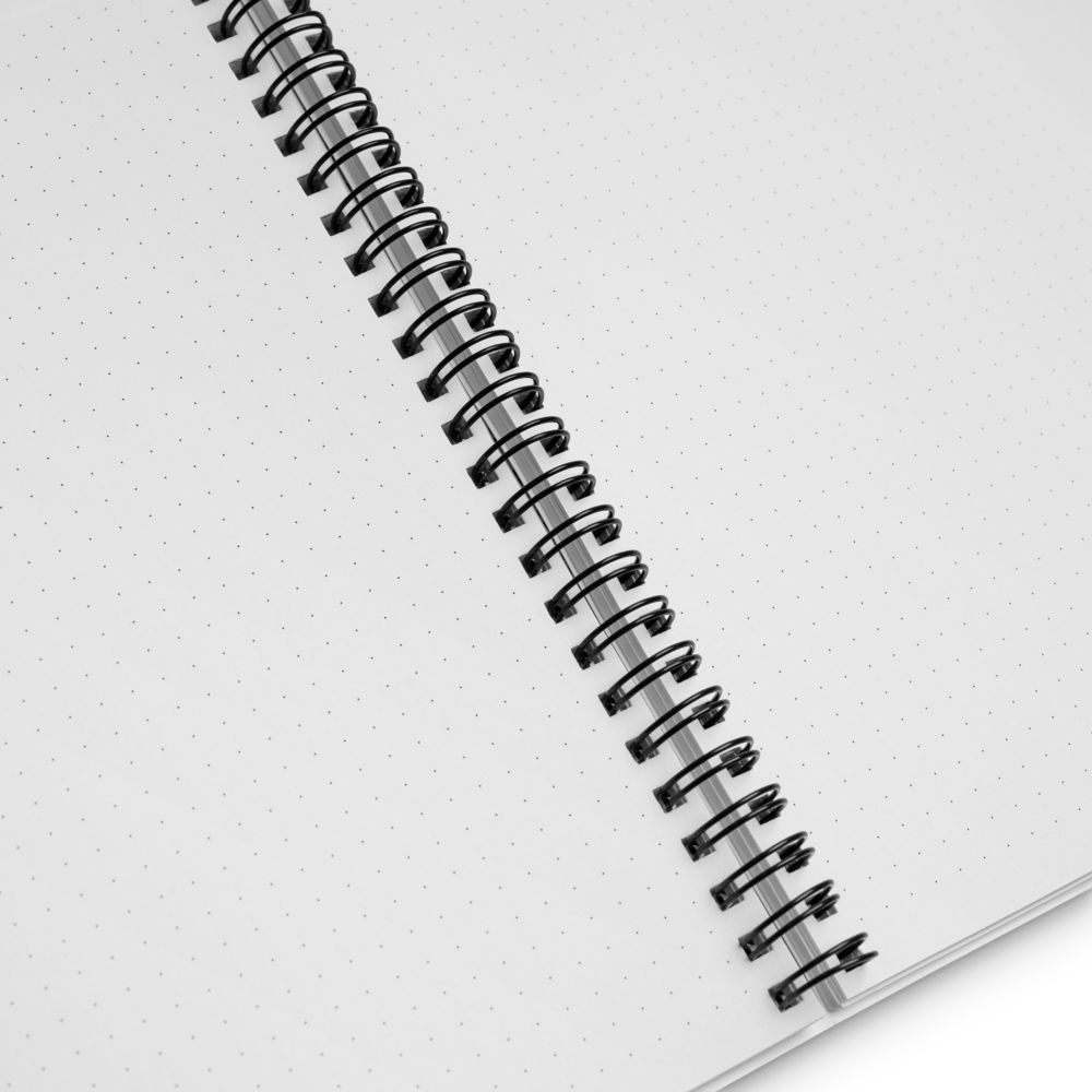 Woodpecker Spiral notebook