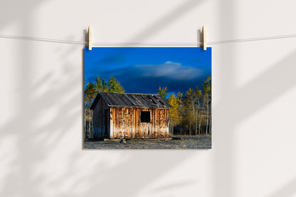 Old Cabin in the Fall