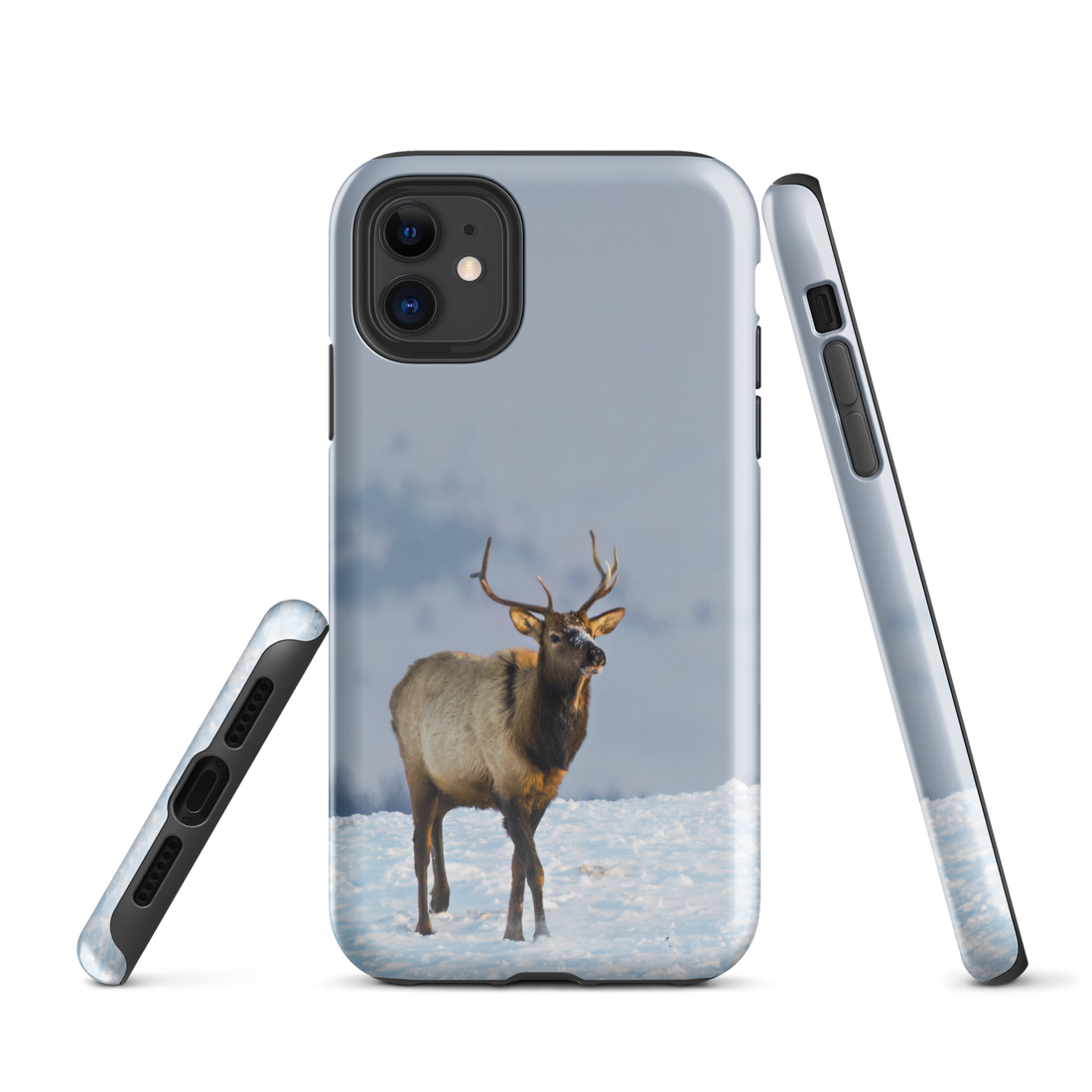 Elk in the Winter Tough Case for iPhone®