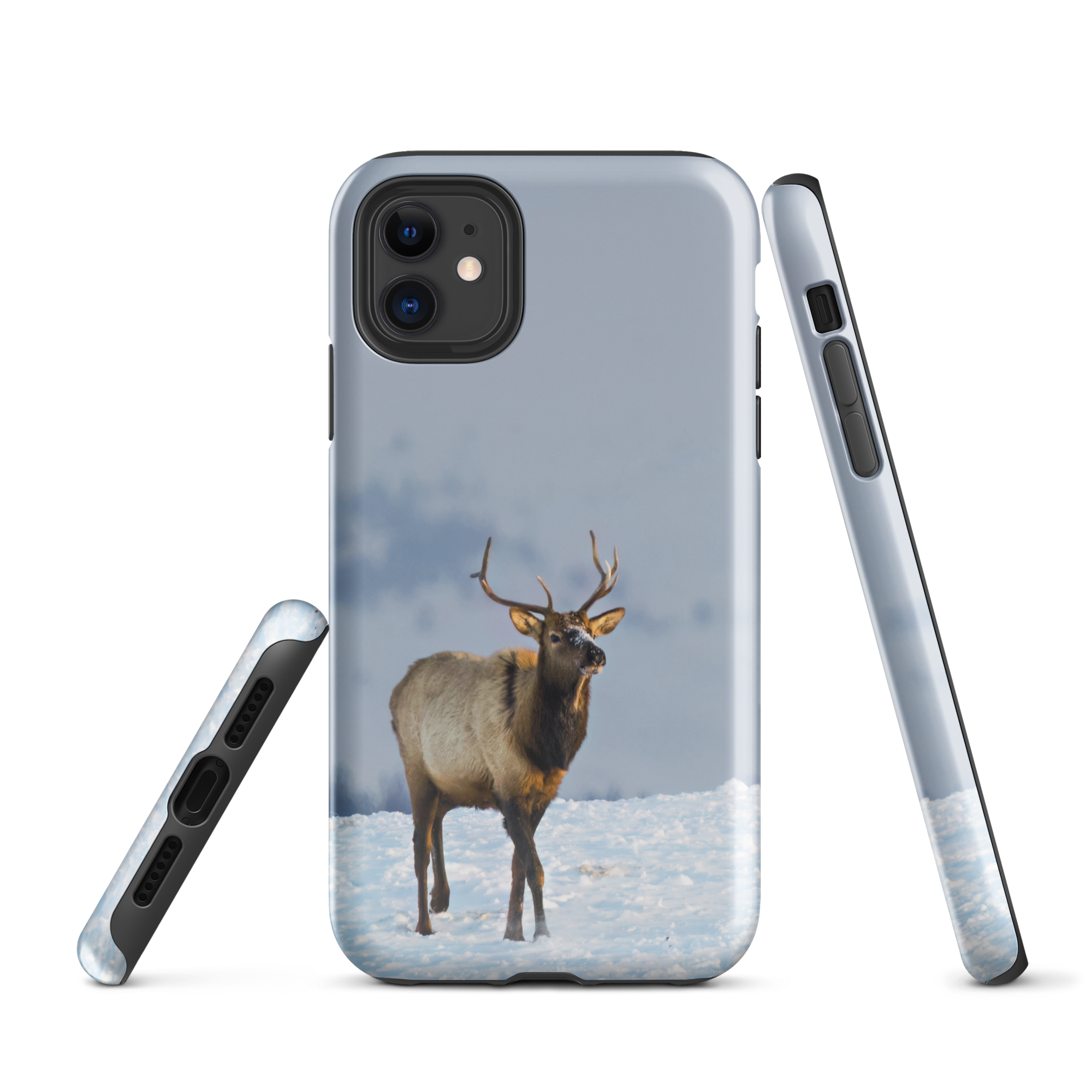 Elk in the Winter Tough Case for iPhone®