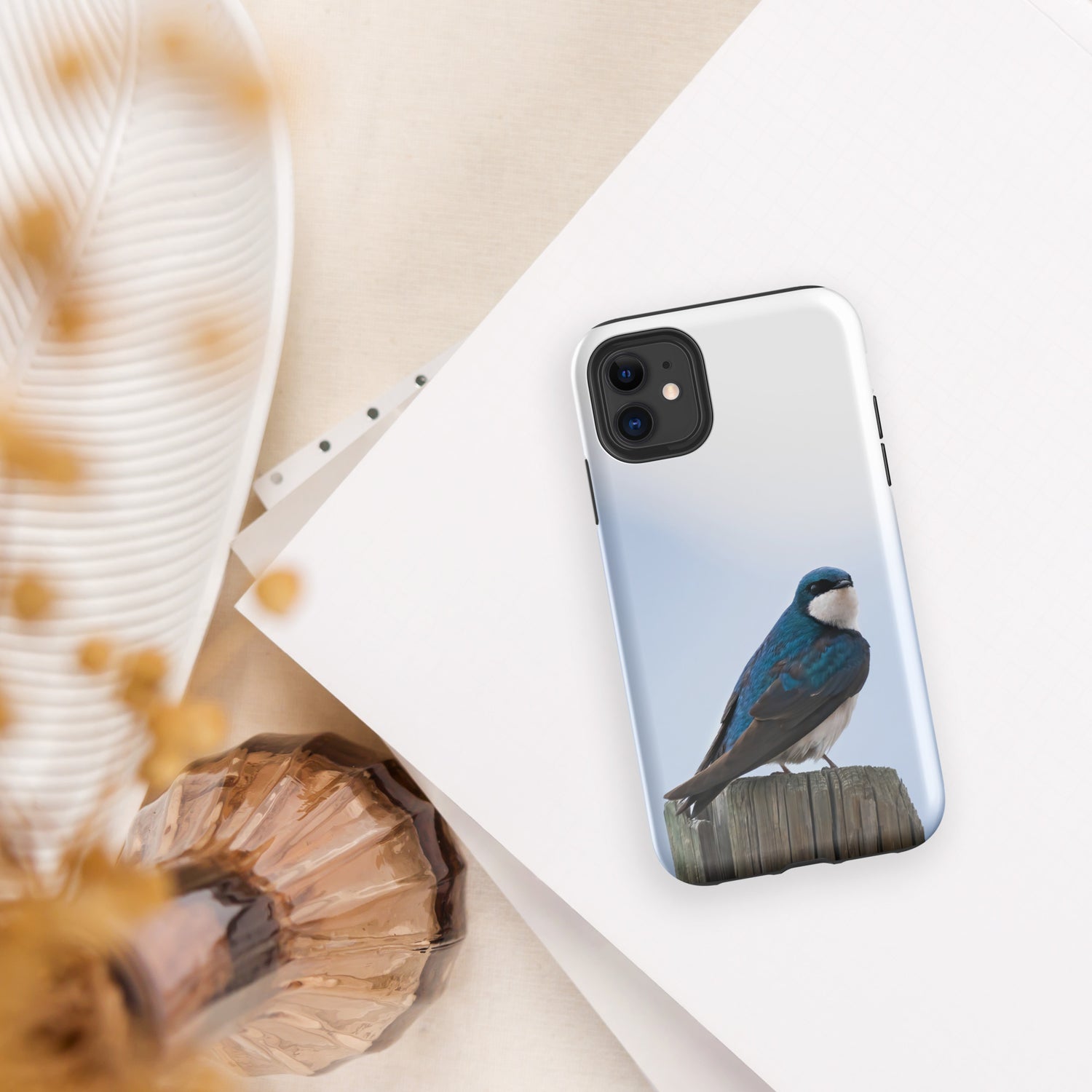 Tree Swallow Tough Case for iPhone®