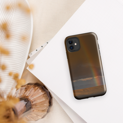 iPhone Cover and Rainbow — A Promise in the Sky